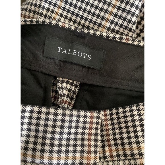 Talbots Hampshire Ankle Pants Houndstooth Women's Size 0P Petites - Picture 4 of 6
